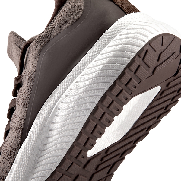 [VitalLife] Men's Knitted Slip-On Casual Sneakers - BROWN - 5
